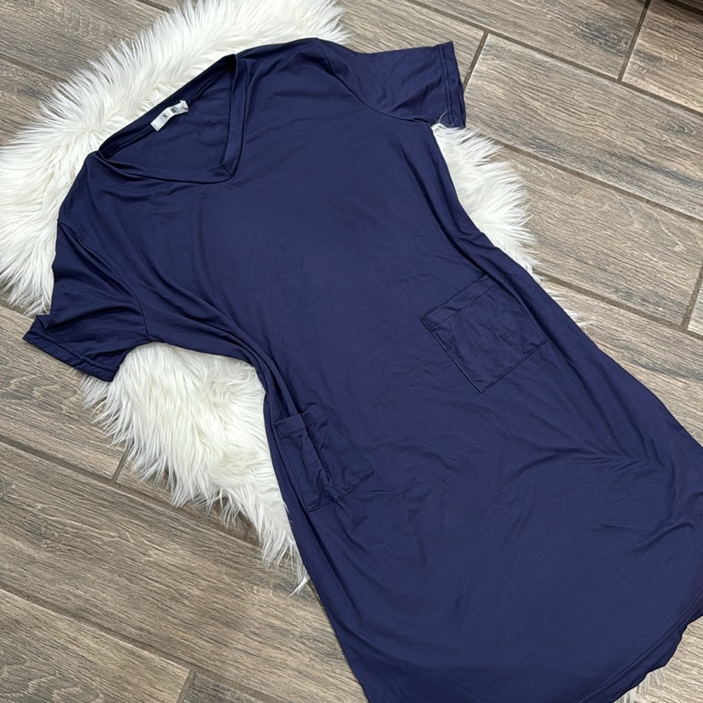 💙S H blue dress